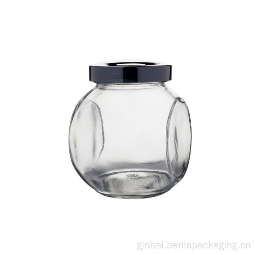 Hot Sale Glass Candy Jars Glass Stroage Jars Manufactory